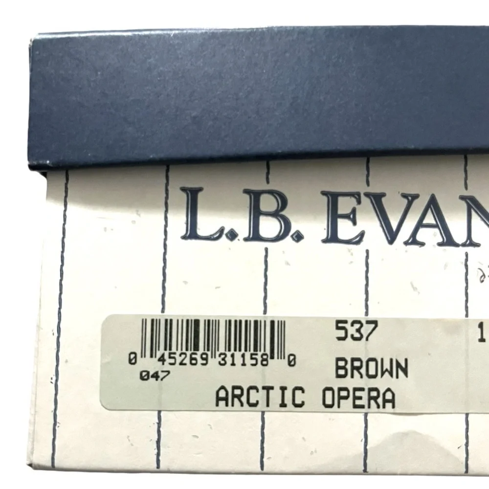 NEW Vintage New L.B Evans Brown Suede Arctic Opera Size 12